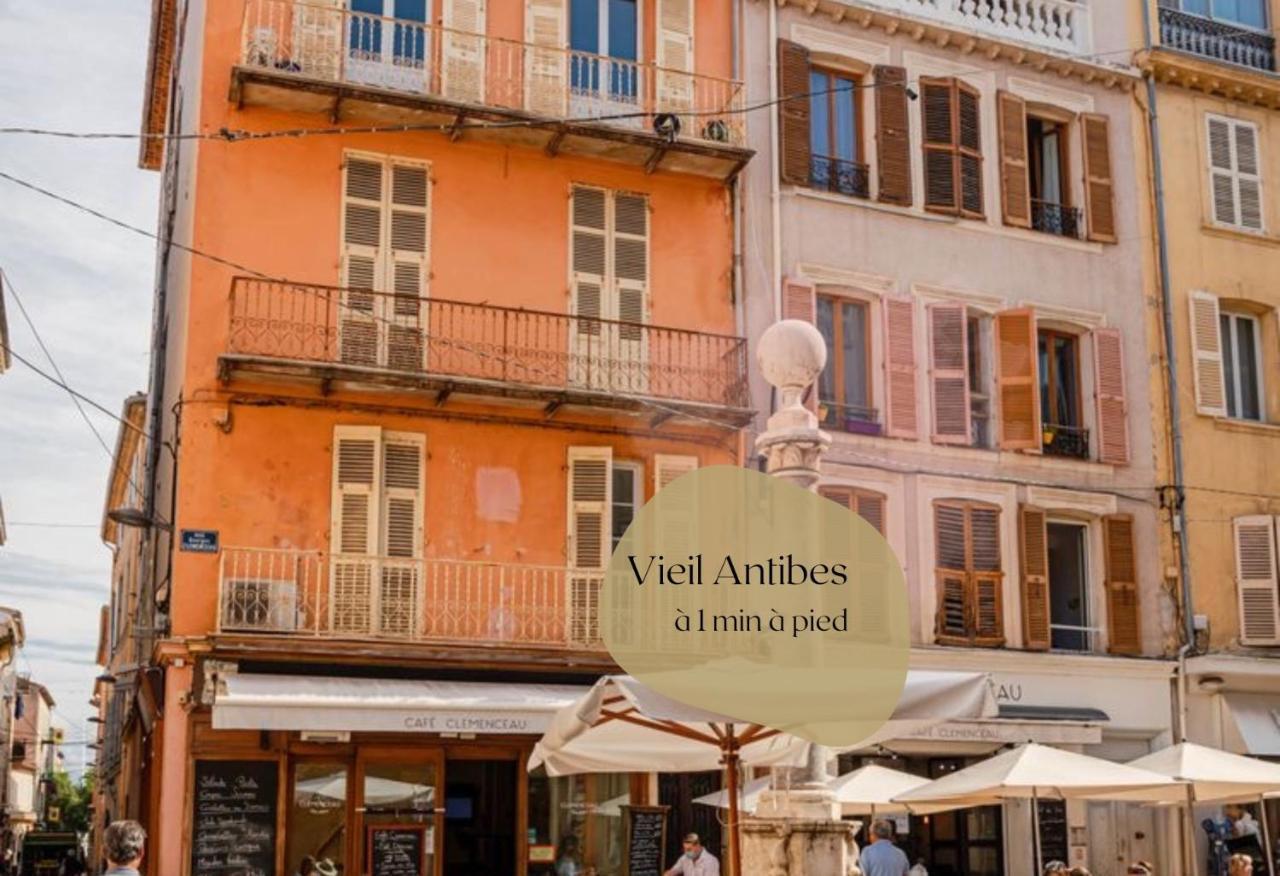 Vieil Antibes, Plage De Sable, Avec Parking エクステリア 写真